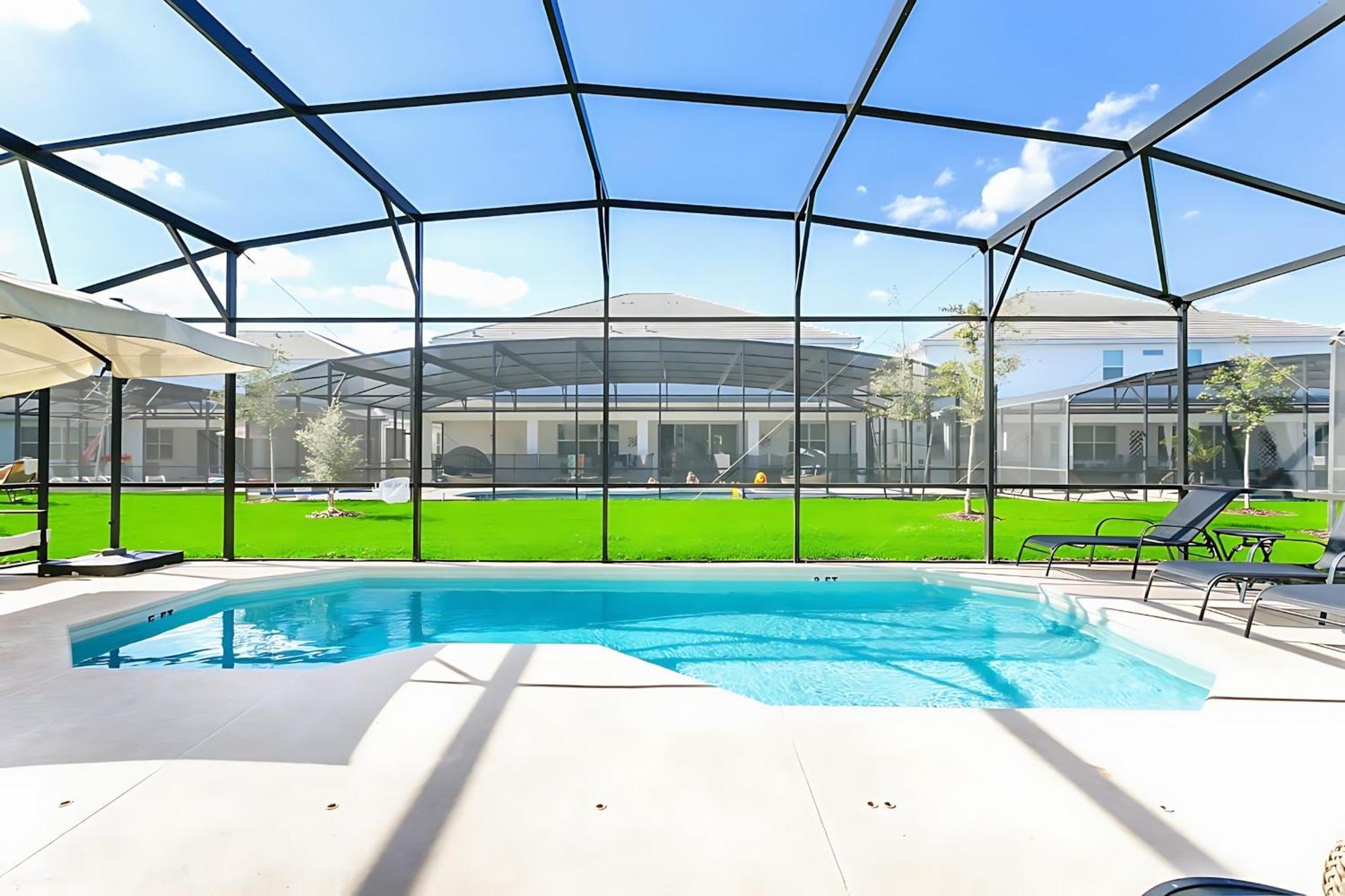 10Br Luxury Home Near Disney W Pool & Games Room Kissimmee Exterior photo