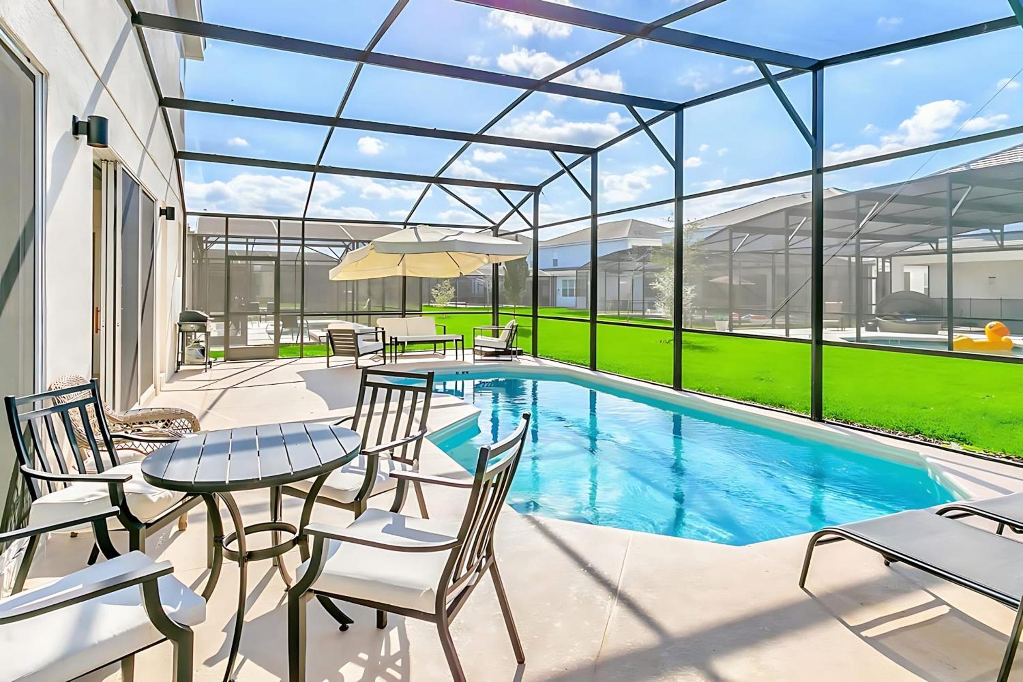 10Br Luxury Home Near Disney W Pool & Games Room Kissimmee Exterior photo